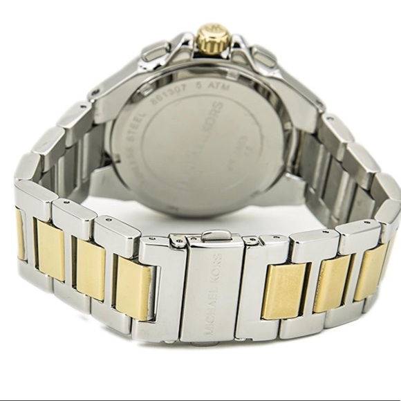 KORS Women\'s Camille Silver&Gold-Tone SS Watch